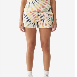 True Religion Multicolor Tie-Dye Athletic Shorts XS